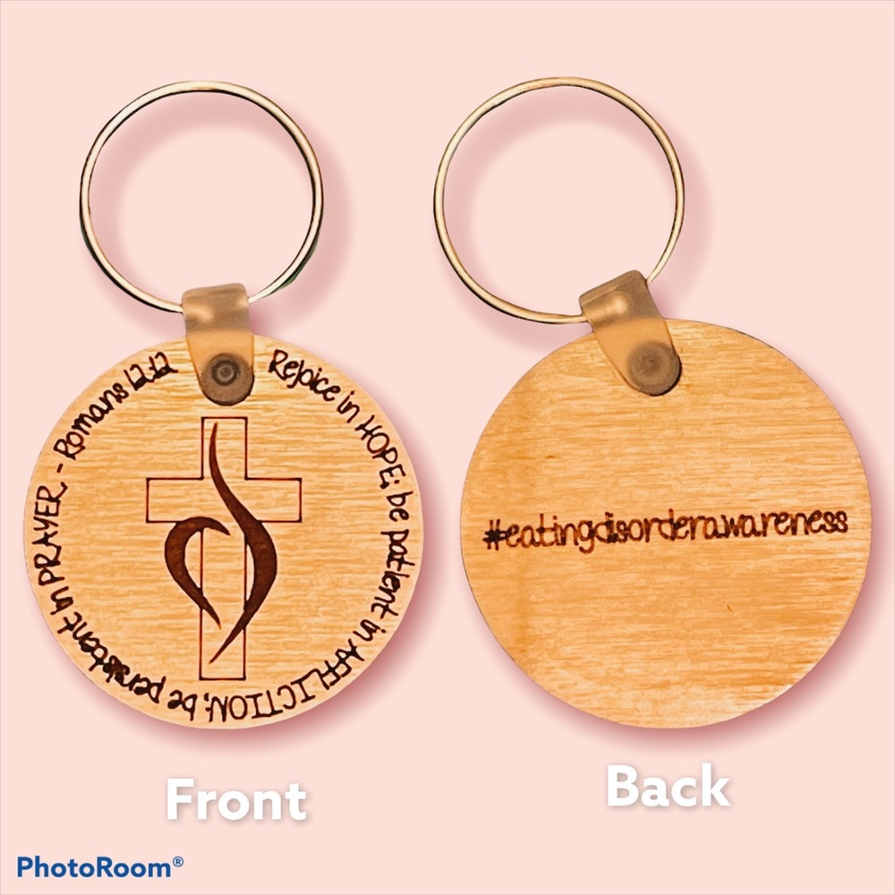 💚. Eating Disorder Awareness Keychains